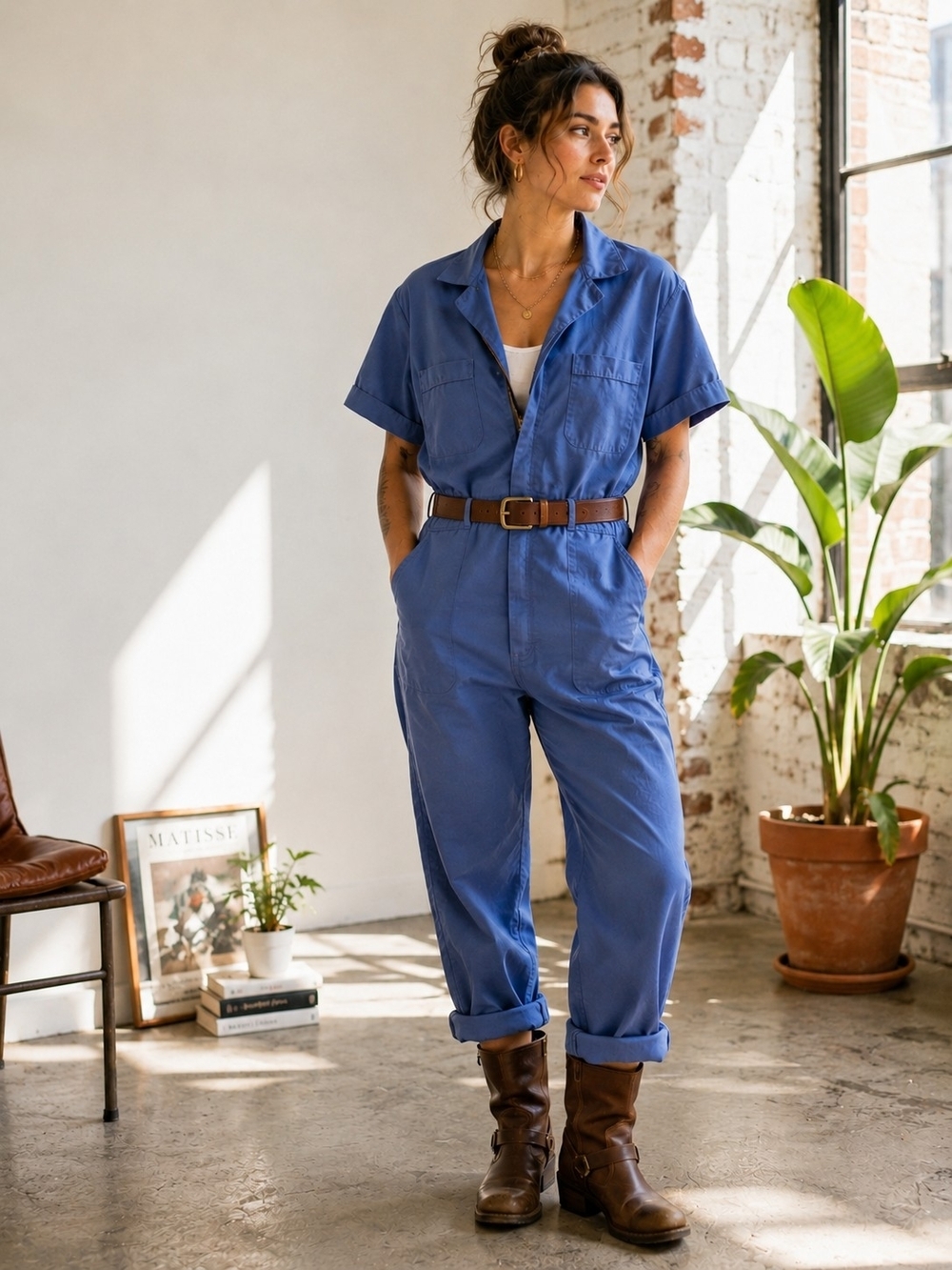 Vintage Red Kap Blue Coveralls Utility Jumpsuit Workwear Streetwear Chorewear